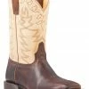 Rank 45 Men's Xero Gravity Embroidered Montana Performance Boots - Square Toe Brown -Rank 45 shop 2000210297 200 P1