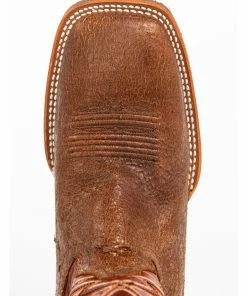 Rank 45 Men's Robertson Western Boots - Broad Square Toe Brown -Rank 45 shop 2000240915 200 P6