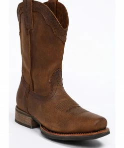 Rank 45 Men's Xero Gravity Western Work Boots - Square Toe