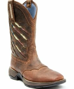 Rank 45 Women's Xero Gravity Lite Flag Western Boots - Square Toe Brown -Rank 45 shop 2000258769 200 P1 1