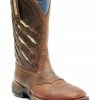 Rank 45 Women's Xero Gravity Lite Flag Western Boots - Square Toe Brown -Rank 45 shop 2000258769 200 P1