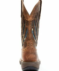 Rank 45 Women's Xero Gravity Lite Flag Western Boots - Square Toe Brown -Rank 45 shop 2000258769 200 P5