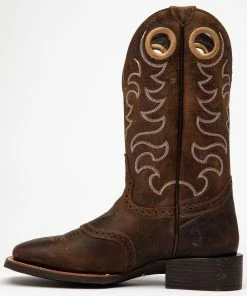 Rank 45 Men's Kodiak Western Boots - Square Toe Brown -Rank 45 shop 2000277631 200 P3