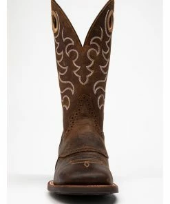 Rank 45 Men's Kodiak Western Boots - Square Toe Brown -Rank 45 shop 2000277631 200 P4
