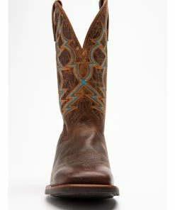 Rank 45 Men's Suntan Zulu Western Boots - Square Toe -Rank 45 shop 2000277636 280 P4