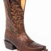 Rank 45 Men's Babuino Western Boots - Narrow Square Toe Brown