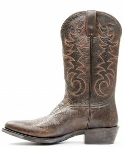 Rank 45 Men's Marmol Cafe Western Boots - Square Toe Brown -Rank 45 shop 2000278755 200 P3