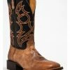 Rank 45 Men's Dustin Tanya Western Boots - Square Toe Brown