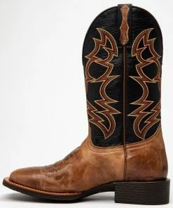 Rank 45 Men's Dustin Tanya Western Boots - Square Toe Brown -Rank 45 shop 2000278756 200 P3