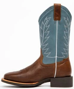 Rank 45 Women's Damiana Western Boots - Square Toe Brown -Rank 45 shop 2000278879 200 P3