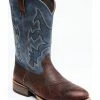 Rank 45 Men's Durance Brass Performance Western Boots - Round Toe Blue -Rank 45 shop 2000294856 400 P1