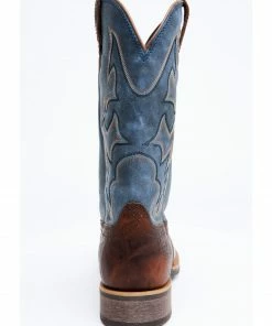 Rank 45 Men's Durance Brass Performance Western Boots - Round Toe Blue -Rank 45 shop 2000294856 400 P5