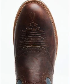 Rank 45 Men's Durance Brass Performance Western Boots - Round Toe Blue -Rank 45 shop 2000294856 400 P6