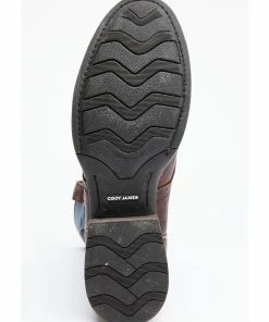 Rank 45 Men's Durance Brass Performance Western Boots - Round Toe Blue -Rank 45 shop 2000294856 400 P7