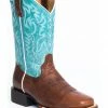 Rank 45 Women's Spark Xero Gravity Western Boots - Broad Square Toe Brown -Rank 45 shop 2000296023 200 P1