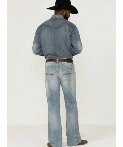 Rank 45 Men's Scoreline 4-Way Performance Stretch Slim Fit Bootcut Jeans  -Rank 45 shop 2000296512 400 P3