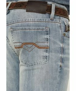 Rank 45 Men's Scoreline 4-Way Performance Stretch Slim Fit Bootcut Jeans  -Rank 45 shop 2000296512 400 P4