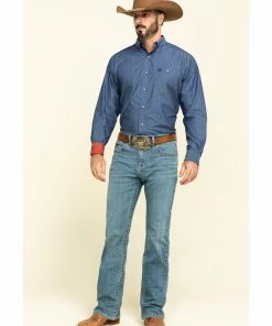 Rank 45 Men's Scoreline 4-Way Performance Stretch Slim Fit Bootcut Jeans  -Rank 45 shop 2000296512 400 P6