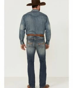 Rank 45 Men's Sidewinder 4-Way Performance Stretch Slim Fit Straight Jeans  Blue -Rank 45 shop 2000296513 400 P3