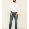 Rank 45 Men's Fistcuff Performance Stretch Slim Fit Straight Jeans  Blue