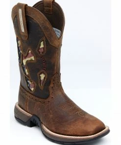 Rank 45 Women's Lite Flag Western Boots - Wide Square Toe Brown -Rank 45 shop 2000324615 200 P1 1
