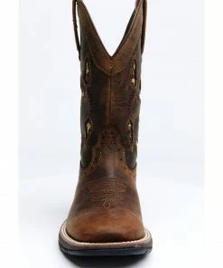 Rank 45 Women's Lite Flag Western Boots - Wide Square Toe Brown -Rank 45 shop 2000324615 200 P4