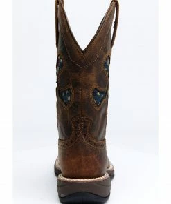 Rank 45 Women's Lite Flag Western Boots - Wide Square Toe Brown -Rank 45 shop 2000324615 200 P5