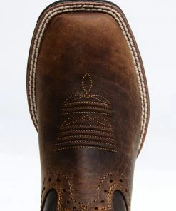 Rank 45 Women's Lite Flag Western Boots - Wide Square Toe Brown -Rank 45 shop 2000324615 200 P6