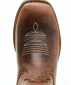 Rank 45 Women's Zenith Performance Western Boots - Broad Square Toe Brown -Rank 45 shop 2000324616 200 P6