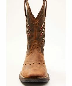 Rank 45 Women's Xero Gravity Lite Mexican Flag Western Boots - Wide Square Toe Brown 13 Rank 45 Women's Xero Gravity Lite Mexican Flag Western Boots - Wide Square Toe Brown -Rank 45 shop 2000332254 200 P4