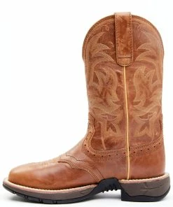 Rank 45 Women's Xero Gravity Charley Lite Performance Western Boots - Wide Square Toe Tan -Rank 45 shop 2000333553 280 P4