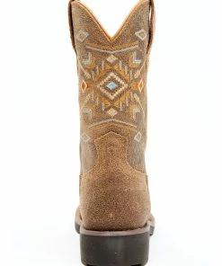 Rank 45 Women's Aquinnah Western Boots - Broad Square Toe Brown -Rank 45 shop 2000333554 200 P5