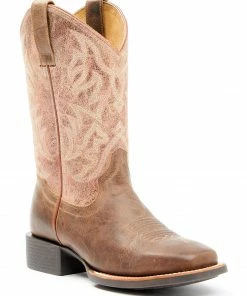 Rank 45 Women's Rayne Western Boots - Square Toe  Mauve