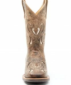 Rank 45 Women's Melody Western Boots - Wide Square Toe Tan -Rank 45 shop 2000346186 280 P4