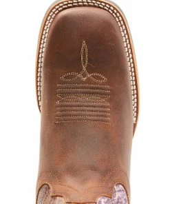 Rank 45 Women's Antiquity Western Boots - Wide Square Toe Brown -Rank 45 shop 2000346375 200 P6