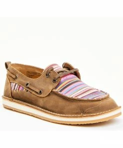 Rank 45 Women's Woven Stripe Casual Shoes - Moc Toe Multi -Rank 45 shop 2000350212 900 P1 1