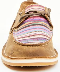 Rank 45 Women's Woven Stripe Casual Shoes - Moc Toe Multi -Rank 45 shop 2000350212 900 P4