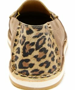 Rank 45 Women's Leopard Print Casual Shoes - Moc Toe Tan -Rank 45 shop 2000350219 280 P5