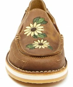 Rank 45 Women's Sunflower Slip-On Shoes - Moc Toe Tan -Rank 45 shop 2000350227 280 P4