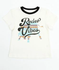 Rank 45 Toddler-Girls' Rodeo Vibes Tee