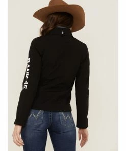 Rank 45 Women's Soft Shell Riding Jacket Black -Rank 45 shop 2000358169 001 P4