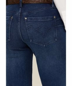 Rank 45 Women's Mid Rise Dark Bootcut Jeans Dark Wash -Rank 45 shop 2000358174 416 P4