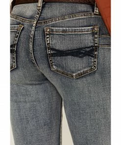 Rank 45 Women's Medium Wash Mid Rise Bootcut Riding Jeans 10 Rank 45 Women's Medium Wash Mid Rise Bootcut Riding Jeans -Rank 45 shop 2000358178 414 P4