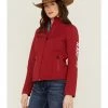 Rank 45 Women's Soft Shell Logo Riding Jacket Red 1 Rank 45 Women's Soft Shell Logo Riding Jacket Red -Rank 45 shop 2000358182 600 P1