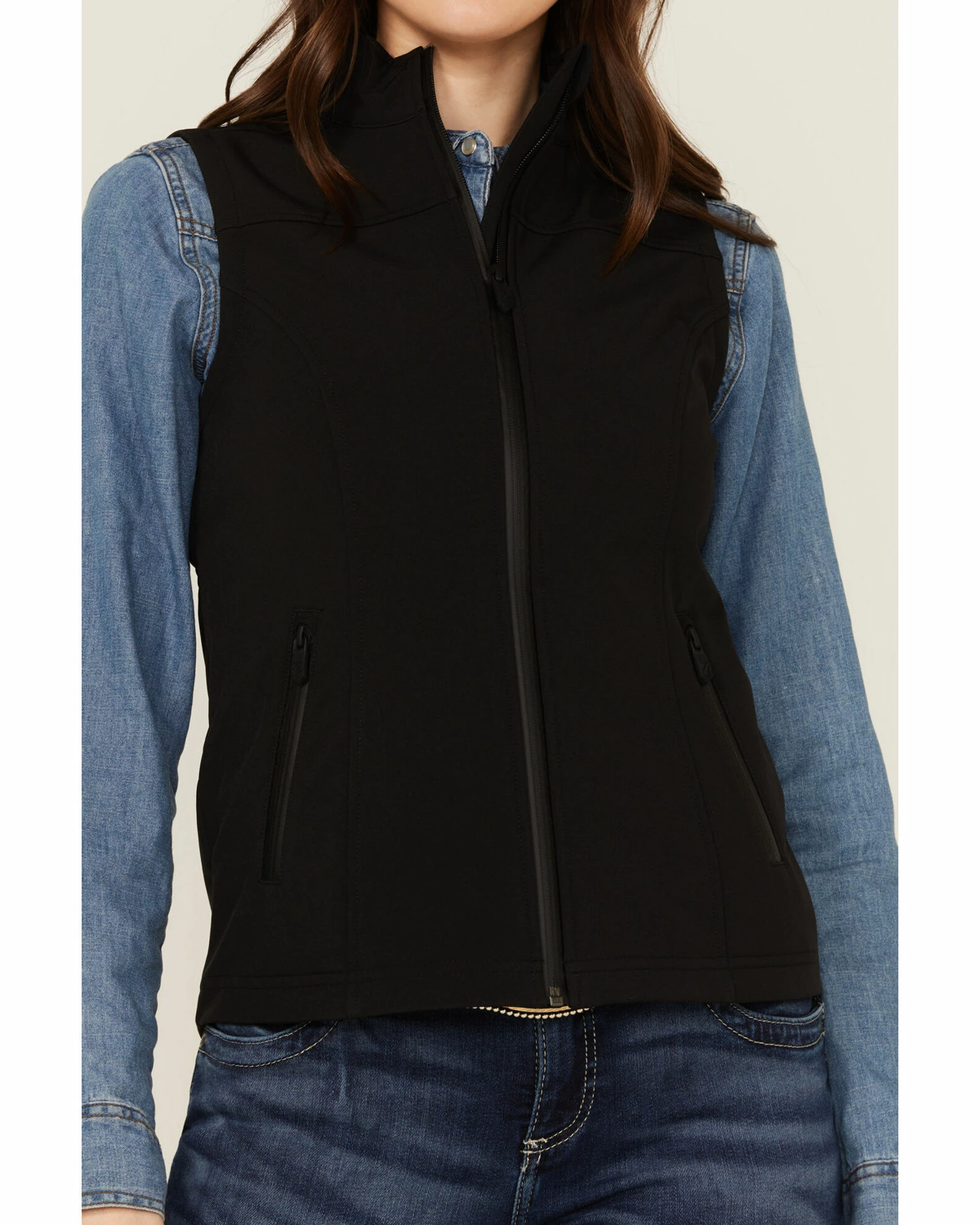 Rank 45 Women's Softshell Riding Vest 4 Rank 45 Women's Softshell Riding Vest - Image 3