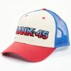 Rank 45 Men's Red White & Blue Embroidered Flag Logo Mesh-Back Ball Cap  Multi -Rank 45 shop 2000358380 900 P1