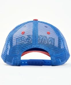 Rank 45 Men's Red White & Blue Embroidered Flag Logo Mesh-Back Ball Cap  Multi -Rank 45 shop 2000358380 900 P3