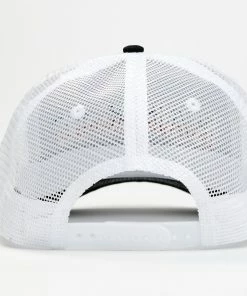 Rank 45 Men's Black Embroidered Flag Logo Mesh-Back Ball Cap  -Rank 45 shop 2000358381 001 P3