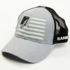 Rank 45 Men's Rubber Logo Flag Patch Mesh-Back Ball Cap -Rank 45 shop 2000358383 001 P1