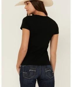 Rank 45 Women's Rodeo State Of Mind Graphic Tee -Rank 45 shop 2000358391 001 P3